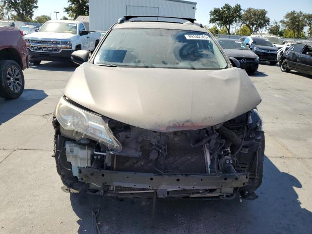 JTMYFREV2FD044691 - 2015 TOYOTA RAV4 LIMITED ნაცრისფერი ფოტო 5