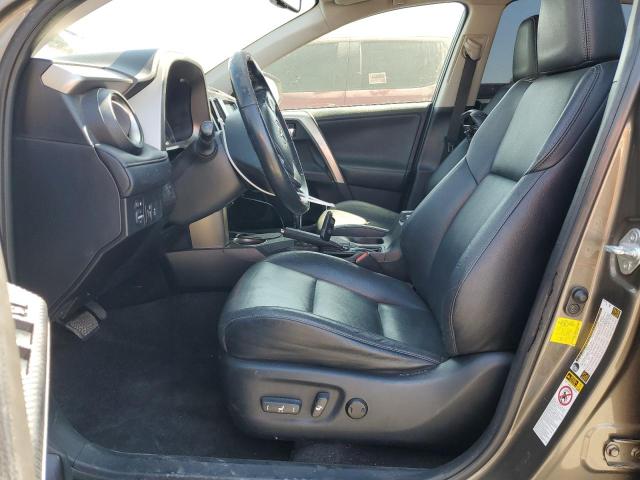 JTMYFREV2FD044691 - 2015 TOYOTA RAV4 LIMITED ნაცრისფერი ფოტო 7