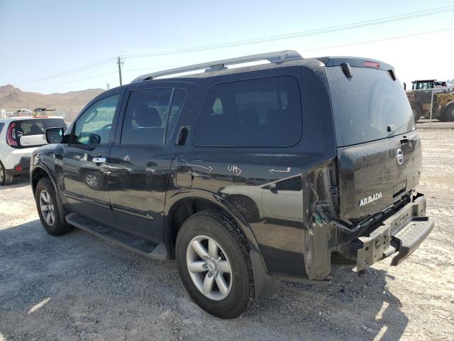 5N1BA0ND8AN623951 - 2010 NISSAN ARMADA SE BLACK photo 2