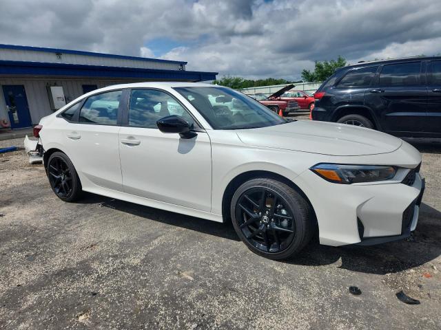 2HGFE4F8XSH322239 - 2025 HONDA CIVIC SPORT WHITE photo 4