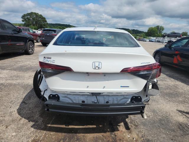 2HGFE4F8XSH322239 - 2025 HONDA CIVIC SPORT WHITE photo 6