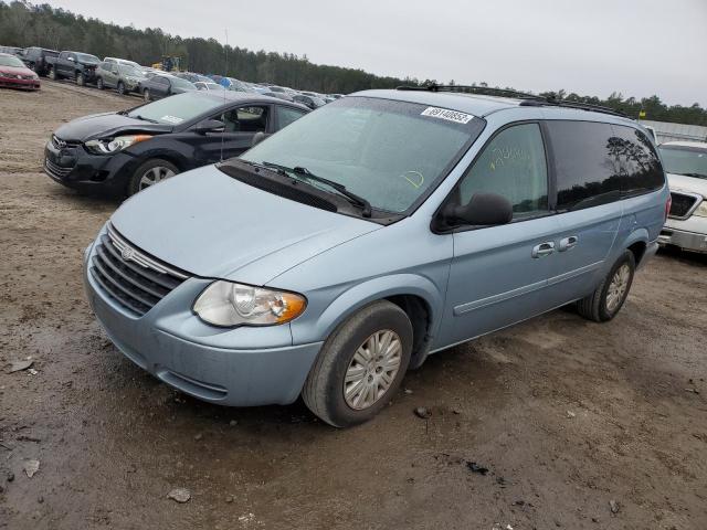 2C4GP44RX5R243368 - 2005 CHRYSLER TOWN & COU LX TURQUOISE photo 1