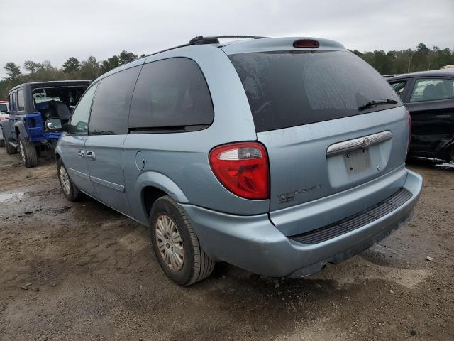 2C4GP44RX5R243368 - 2005 CHRYSLER TOWN & COU LX TURQUOISE photo 2