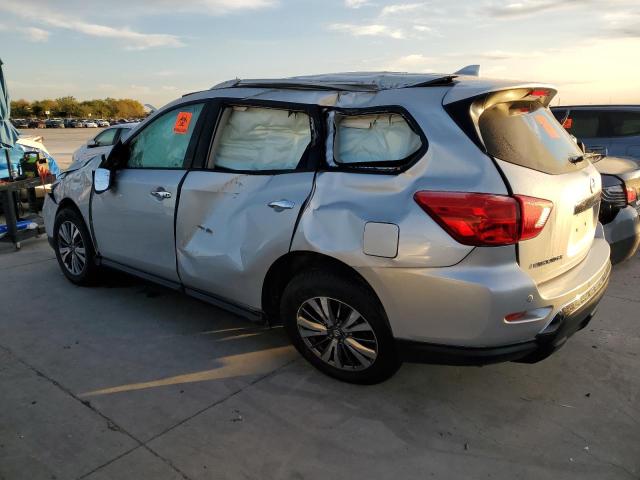 5N1DR2MM8KC631253 - 2019 NISSAN PATHFINDER S SILVER photo 2