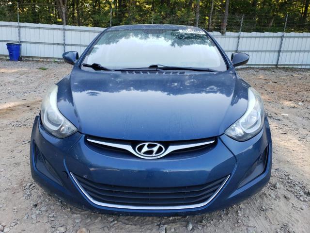 KMHDH4AE0GU482706 - 2016 HYUNDAI ELANTRA SE BLUE photo 5