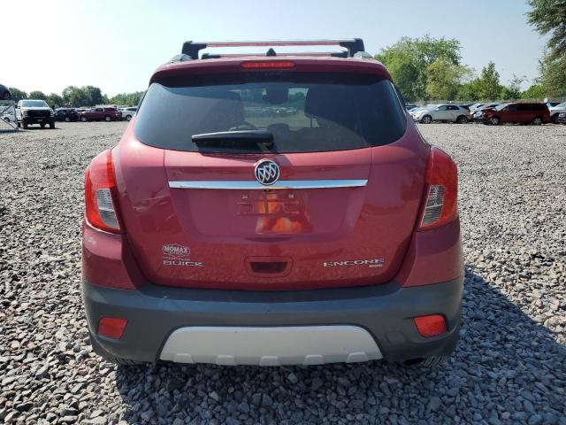 KL4CJFSB8DB178108 - 2013 BUICK ENCORE CONVENIENCE Կարմիր լուսանկար 6