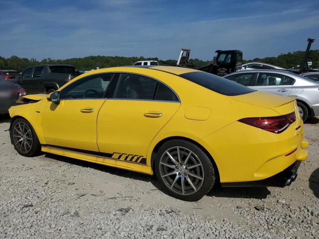 W1K5J5DB6NN292183 - 2022 MERCEDES-BENZ CLA 45 AMG YELLOW photo 2