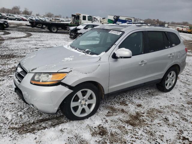 5NMSH73E58H218349 - 2008 HYUNDAI SANTA FE SE SILVER photo 1