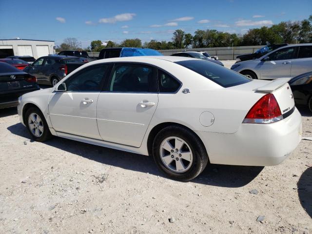 2G1WT57N591269573 - 2009 CHEVROLET IMPALA 1LT WHITE photo 2