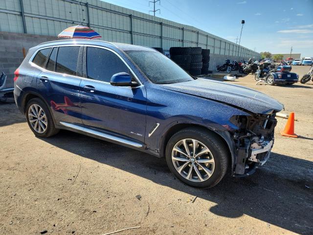 5UXTR9C55JLC69661 - 2018 BMW X3 XDRIVE30I BLUE photo 4