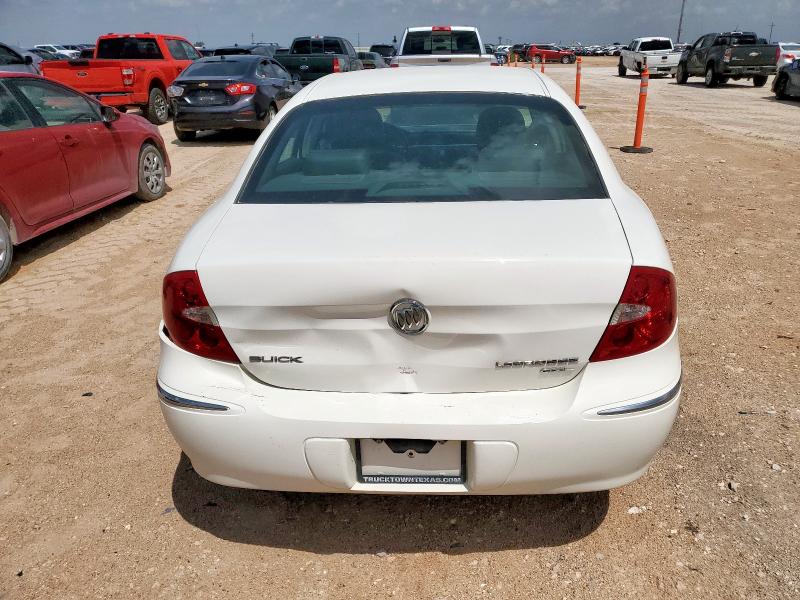 2G4WD582X81146385 - 2008 BUICK LACROSSE CXL თეთრი ფოტო 6