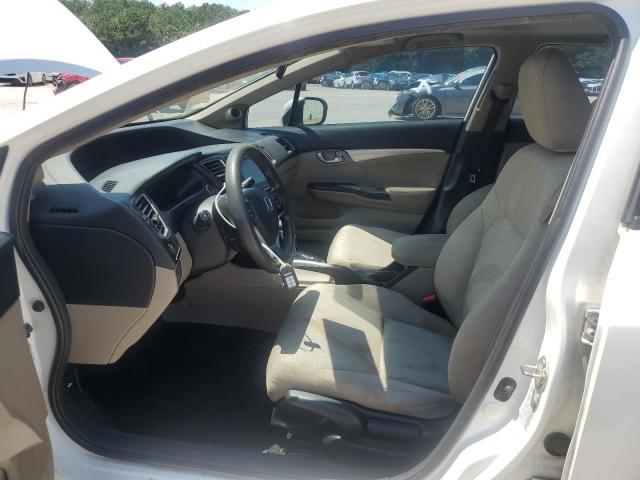 19XFB2F89FE117881 - 2015 HONDA CIVIC EX თეთრი ფოტო 7