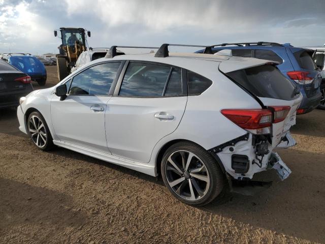 4S3GTAM65P3720297 - 2023 SUBARU IMPREZA SPORT WHITE photo 2