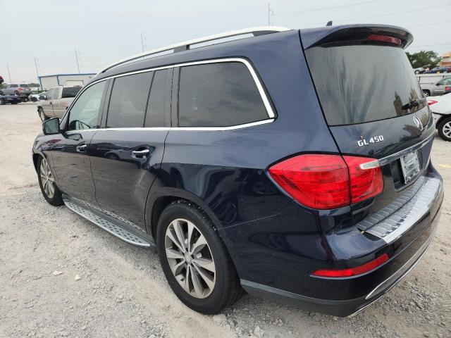 4JGDF6EE1FA469829 - 2015 MERCEDES-BENZ GL 450 4MATIC BLUE photo 2