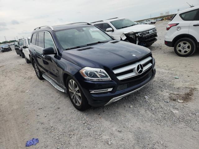 4JGDF6EE1FA469829 - 2015 MERCEDES-BENZ GL 450 4MATIC BLUE photo 4