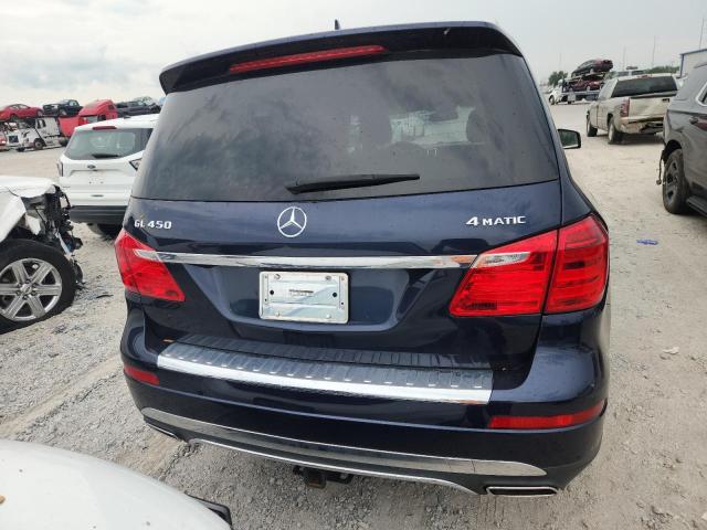 4JGDF6EE1FA469829 - 2015 MERCEDES-BENZ GL 450 4MATIC BLUE photo 6