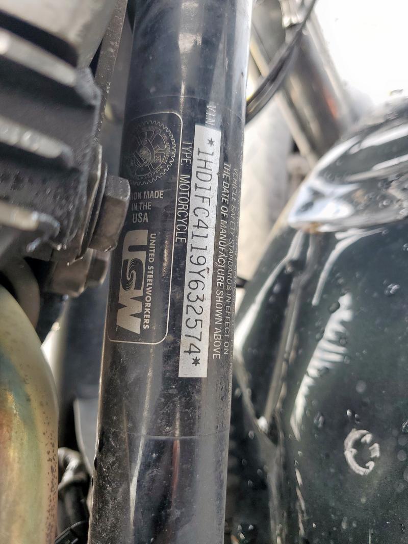 1HD1FC4119Y632574 - 2009 HARLEY-DAVIDSON FLHTCU CHARCOAL photo 8