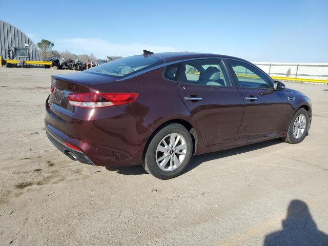 5XXGT4L33GG117597 - 2016 KIA OPTIMA LX BURGUNDY photo 3