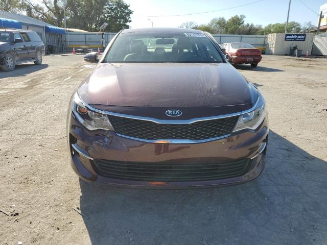 5XXGT4L33GG117597 - 2016 KIA OPTIMA LX BURGUNDY photo 5