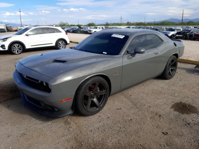 2C3CDZFJ3HH598330 - 2017 DODGE CHALLENGER R/T 392 GRAY photo 1