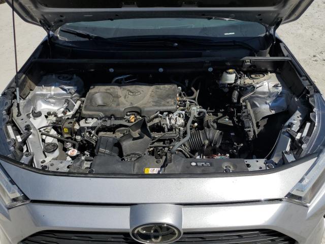 2T3W1RFVXNC197441 - 2022 TOYOTA RAV4 XLE SILVER photo 12