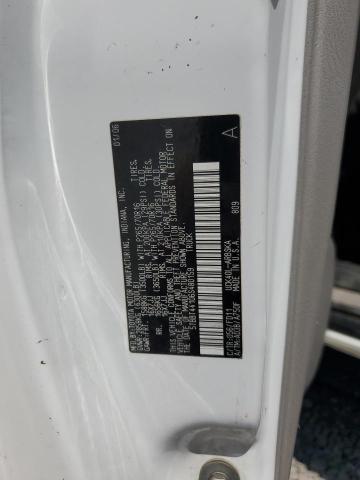 5TBBT44106S480159 - 2006 TOYOTA TUNDRA ACCESS CAB SR5 WHITE photo 12