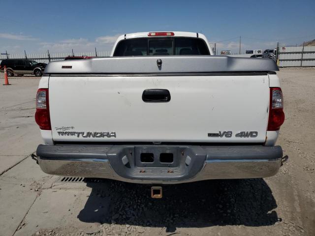 5TBBT44106S480159 - 2006 TOYOTA TUNDRA ACCESS CAB SR5 WHITE photo 6