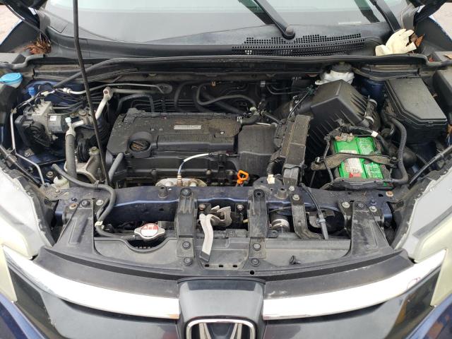 5J6RM4H50GL026281 - 2016 HONDA CR-V EX BLUE photo 12