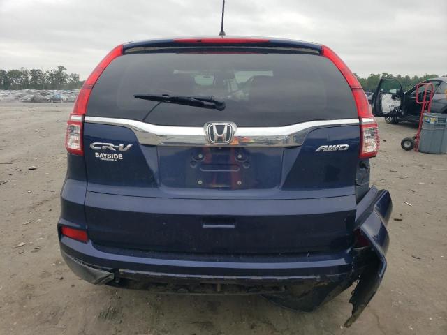 5J6RM4H50GL026281 - 2016 HONDA CR-V EX BLUE photo 6