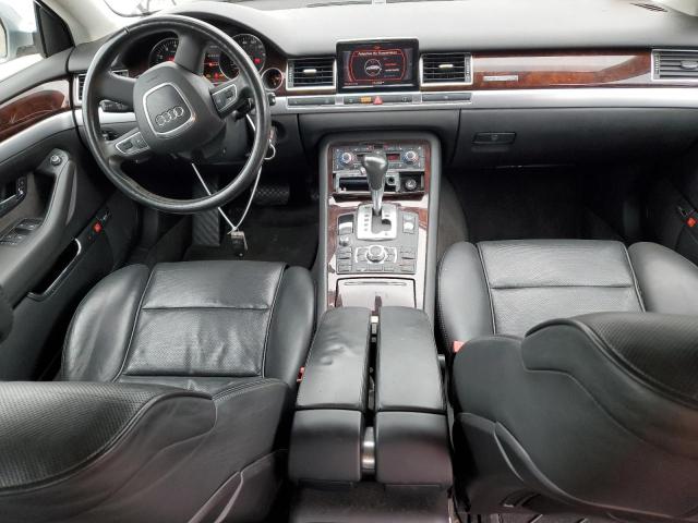 WAULV94E49N005286 - 2009 AUDI A8 4.2 QUATTRO SILVER photo 8