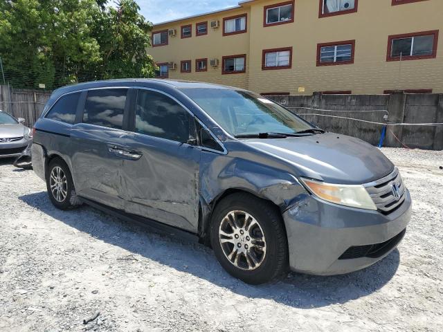 5FNRL5H6XBB015288 - 2011 HONDA ODYSSEY EXL GRAY photo 4