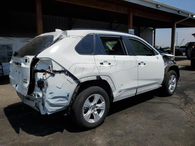 JTMRWRFV2KD029069 - 2019 TOYOTA RAV4 XLE Biały zdjęcie 3