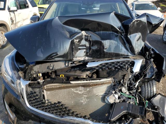 5XYPHDA52JG418046 - 2018 KIA SORENTO EX BLACK photo 12