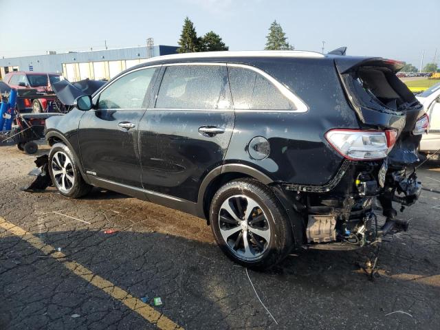 5XYPHDA52JG418046 - 2018 KIA SORENTO EX BLACK photo 2