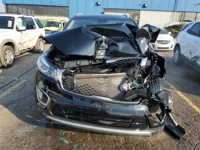 5XYPHDA52JG418046 - 2018 KIA SORENTO EX BLACK photo 5