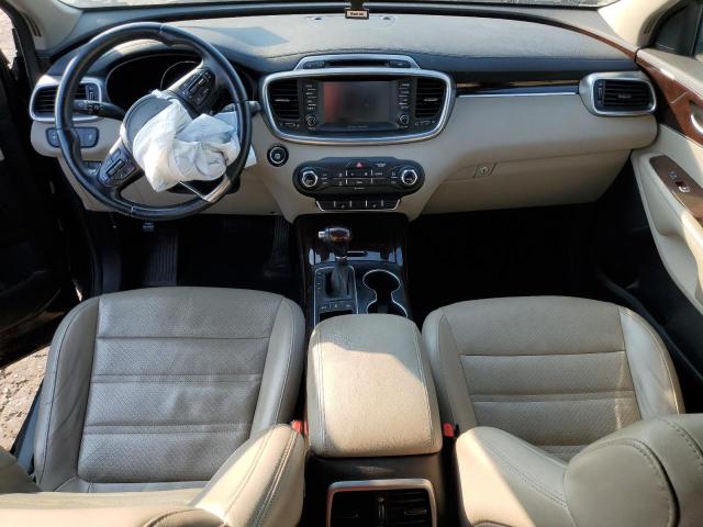 5XYPHDA52JG418046 - 2018 KIA SORENTO EX BLACK photo 8