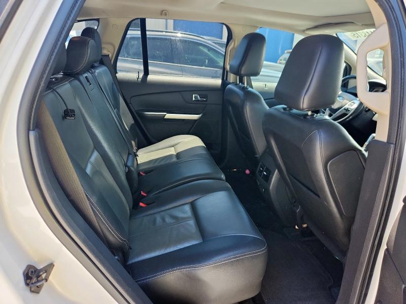 2FMDK3AK2BBA85319 - 2011 FORD EDGE SPORT Սպիտակ լուսանկար 10