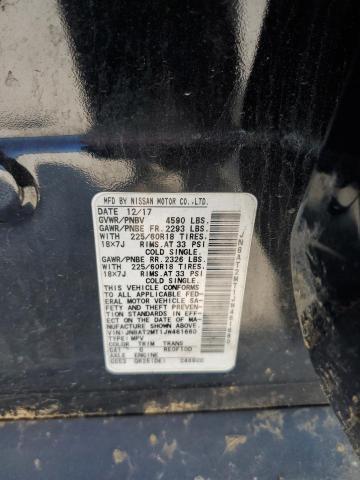 JN8AT2MT1JW461660 - 2018 NISSAN ROGUE S BLACK photo 13