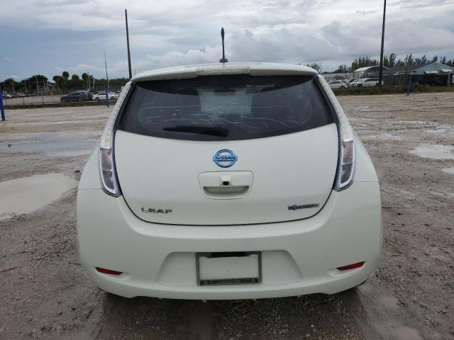 JN1AZ0CP9CT021910 - 2012 NISSAN LEAF SV WHITE photo 6