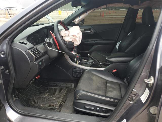 1HGCR2F5XHA233392 - 2017 HONDA ACCORD SPORT Gri fotoğraf 7