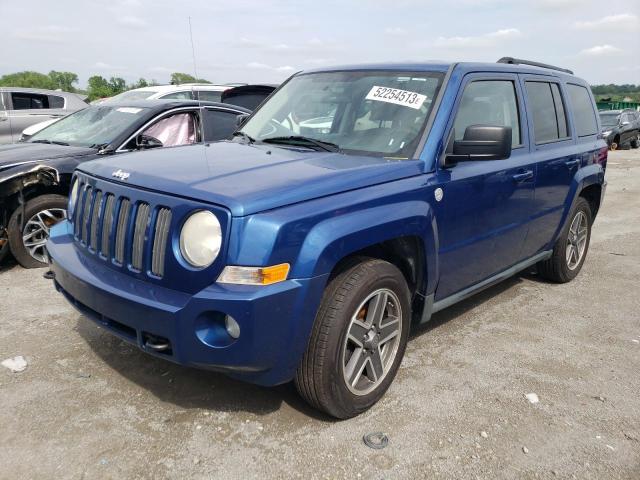 1J4NF2GB3AD502478 - 2010 JEEP PATRIOT SPORT BLUE photo 1