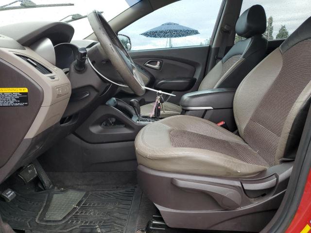 KM8JU3AC0DU712148 - 2013 HYUNDAI TUCSON GLS RED photo 7