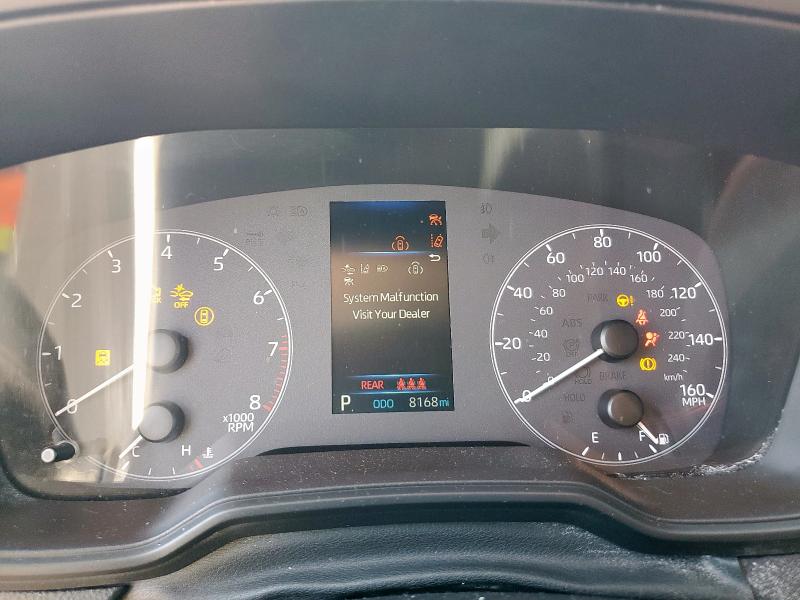 5YFB4MDE1SP246445 - 2025 TOYOTA COROLLA LE RED photo 9