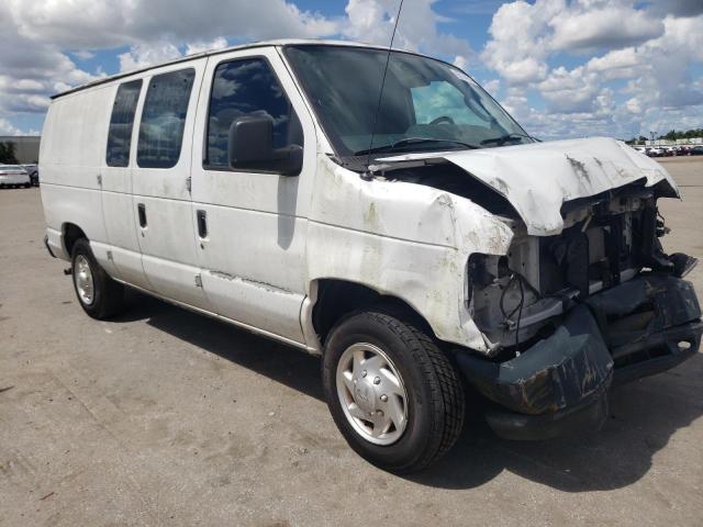 1FTNE1EW8BDA78399 - 2011 FORD ECONOLINE E150 VAN WHITE photo 4