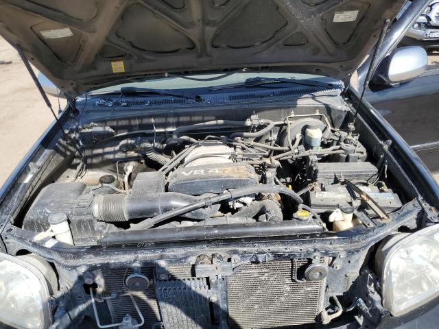 5TBRT3411YS123259 - 2000 TOYOTA TUNDRA ACCESS CAB შავი ფოტო 11
