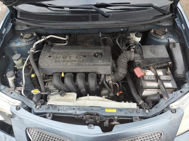 5Y2SL65877Z432947 - 2007 PONTIAC VIBE 蓝色 照片 11