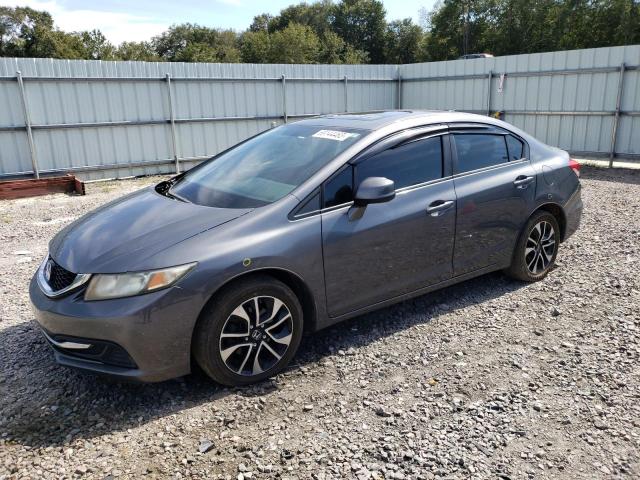 19XFB2F89DE033041 - 2013 HONDA CIVIC EX GRAY photo 1