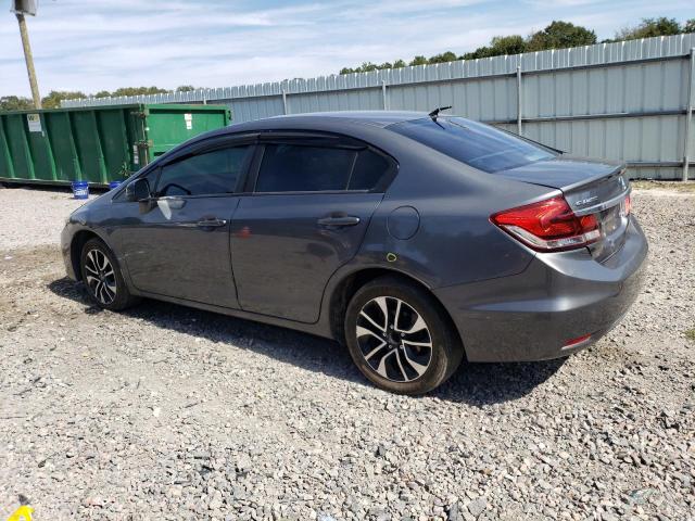 19XFB2F89DE033041 - 2013 HONDA CIVIC EX GRAY photo 2