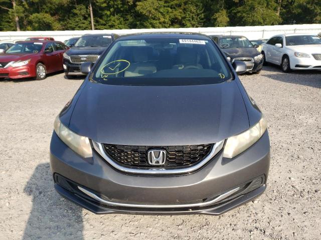 19XFB2F89DE033041 - 2013 HONDA CIVIC EX GRAY photo 5