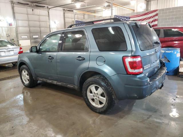 1FMCU9DG7BKB24377 - 2011 FORD ESCAPE XLT BLUE photo 2